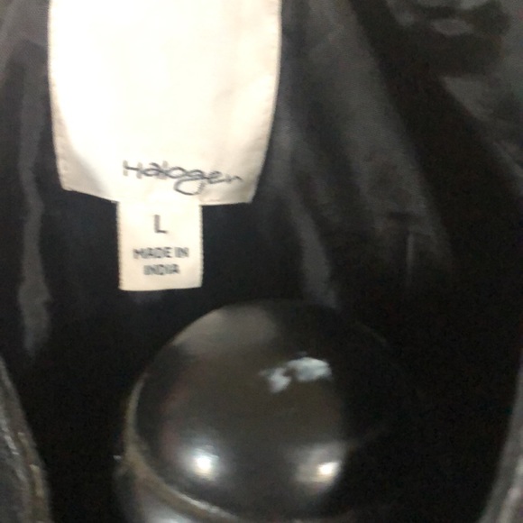 Halogen leather moto jacket NWOT - Picture 4 of 5